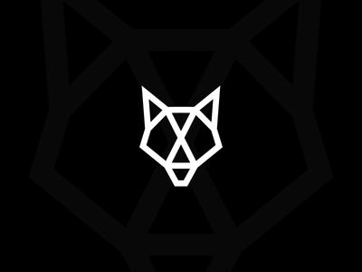 Wolf Geometric by Pika Design - Dribbble