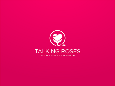 Talking Rose Logo Design