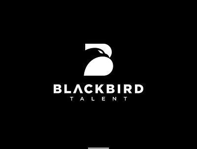 Black Bird Logo bird black logo logo design