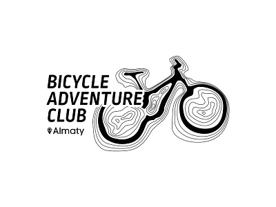 Bicycle Adventure Club adventure almaty bicycle brand branding club cycle identity logo mtb