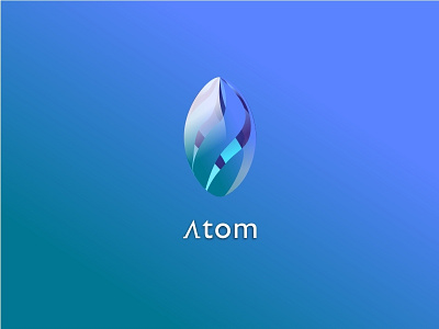 atom icon logo technology