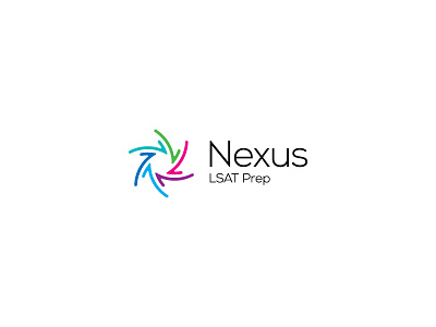 Nexus Logo gate icon learning logo mark nexus portal