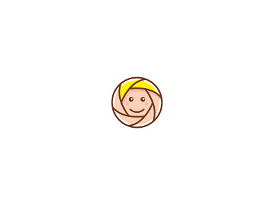 Kiddo icon kid logo logodesign luke lukedesign mark photography shutter symbol