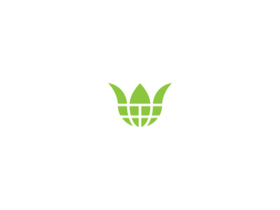 Symbol flower globe icon logo logodesign luke lukedesign mark symbol tulip