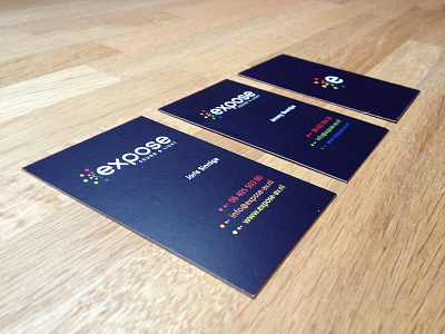 expose business cards