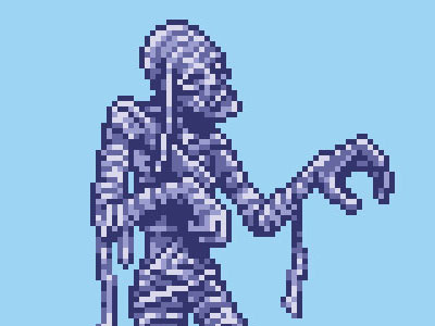 Mummy monster monster squad mummy nes pixel art pixels