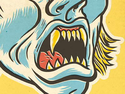 More Mullet comics fangs mullet vampire