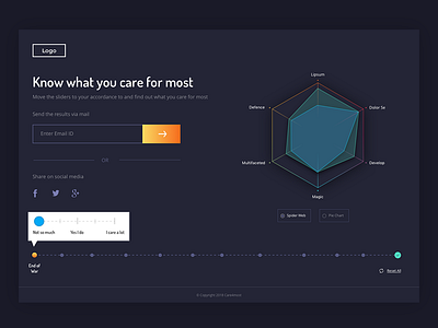 Web App Design | Dark UI |