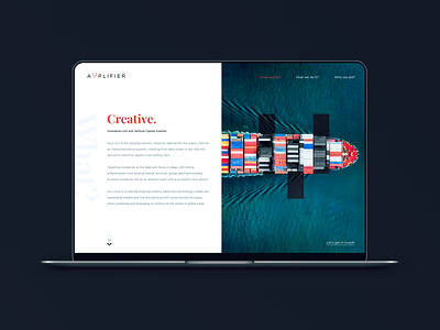 Logistics Landing Page