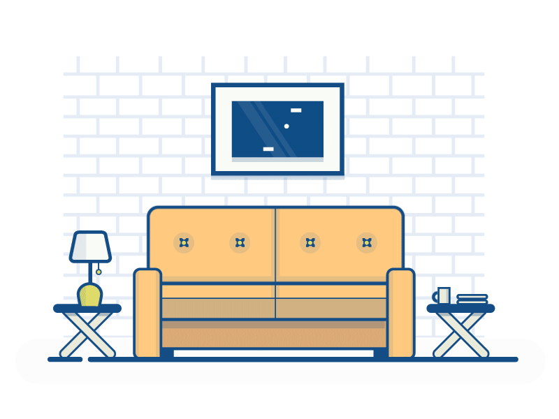 The Living Room - Animated by Will Tyler on Dribbble