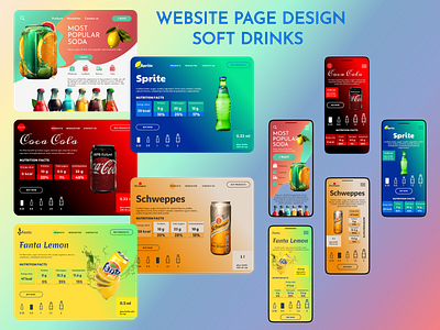 Website page design branding concept creative design graphic design illustration page site ui сайт