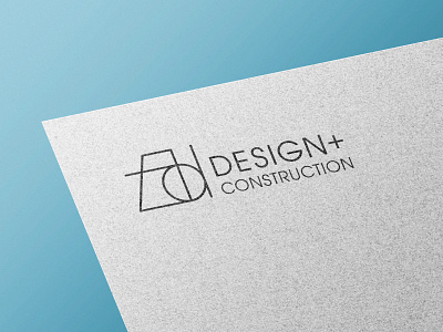 D+C architecture branding design identity interior logo typography