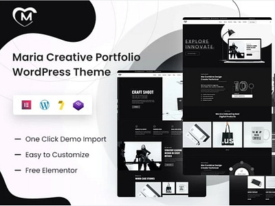 Maria - Creative Portfolio WordPress Theme