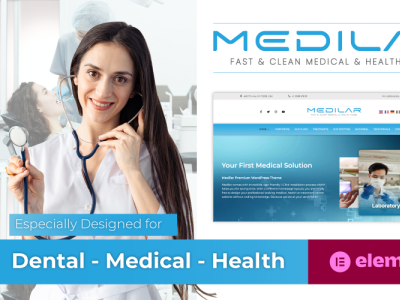 Medilar - Fast & Clean Medical & Health Clinic Wordpress Theme