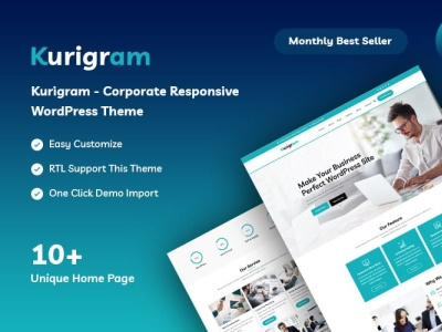 Kurigram - Corporate Business Responsive WordPress Theme