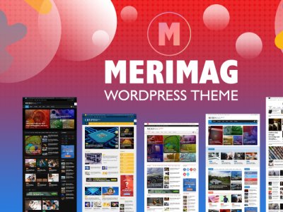 Merimag - Elementor Blog Magazine and News Wordpress Theme 3d animation branding design graphic design illustration logo motion graphics ui vector