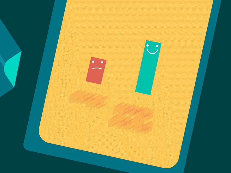 Positive effect after effects character animation sheet mop joy force energy friendship move mountain cleaning