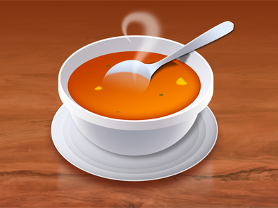 Milo Table 3d icon os x soup