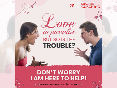 Love in Paradise, but so is the Trouble? branding design graphic design graphic designer illustration indian designer logo social media design social media marketing