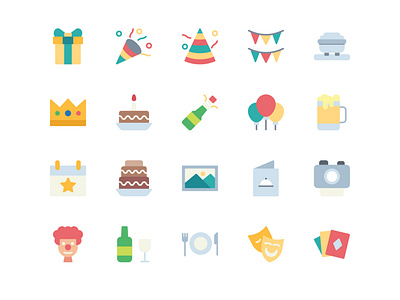 Party Icon Set