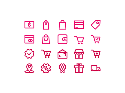 Shopping Outline icon