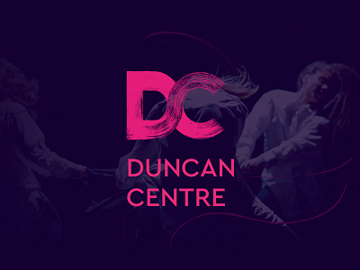 Duncan Centre - dance conservatory logo branding conservatory corporate identity dance design logo