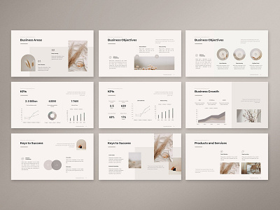 Business Strategy Template CANVA #4