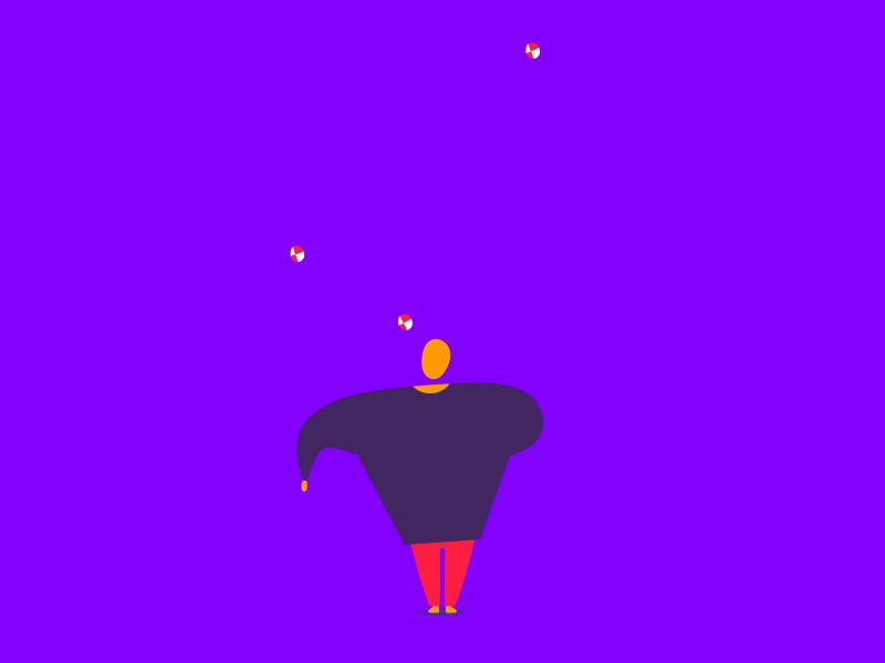 Juggling by David Saint on Dribbble