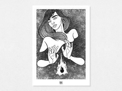 THE SHIVERING design drawing graphic design illustration ink print riso