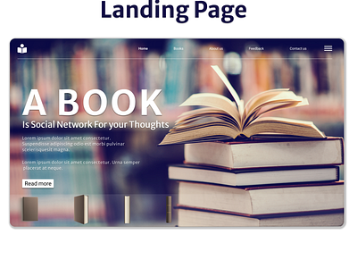 Day-03:- Landing Page branding concept dailyui dailyuichallenge design illustration interface landingpage logo ui vector
