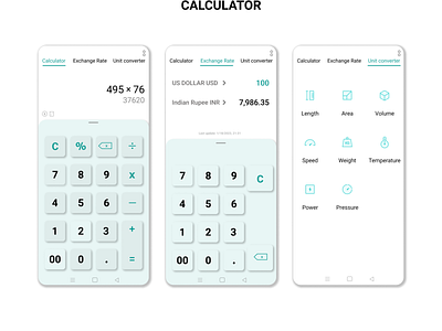 Day-04:- Calculator calculator concept dailyui dailyuichallenge design illustration logo ui vector