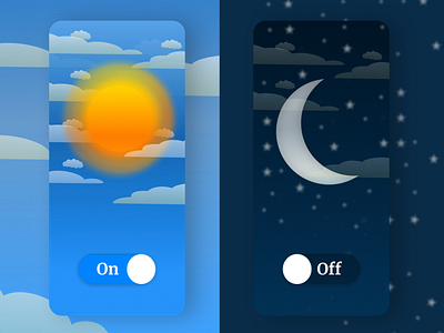 Day-15:- Switch On/Off app branding concept dailyui dailyuichallenge design illustration switch switchonoff ui vector