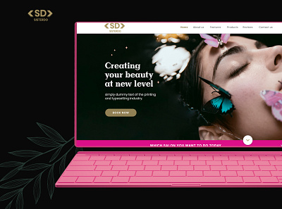 SISTERDO Web Concept branding and identity corporate creative logo logo design concept salon social ui ux
