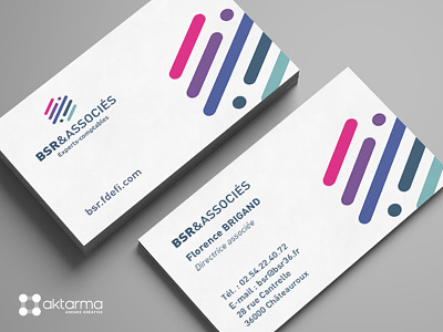 BSR Logo & Business cards business cards cards logo print