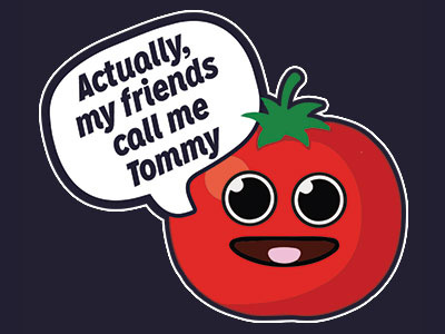 You say "Tomato"... stickermule tomato