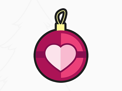 I Love Ornaments christmas family giving heart holiday love sticker stickermule