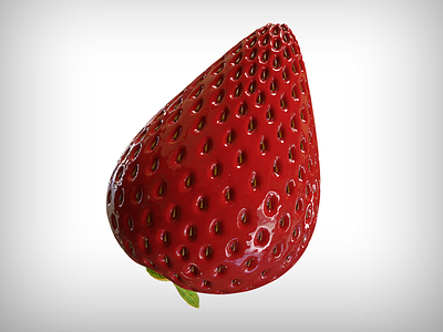 Strawberry, c4d c4d strawberry