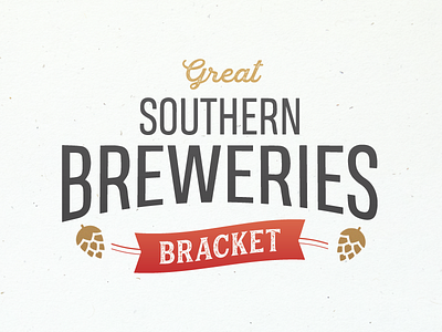 Great Southern Breweries Bracket beer garden gun logo