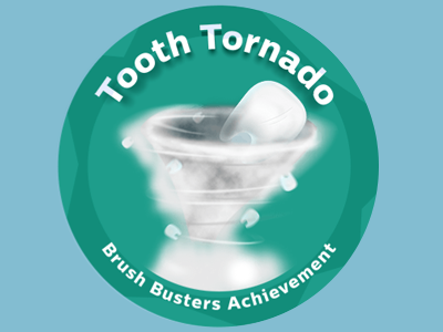 Tooth Tornado achievement app pacifier philips storm tooth tornado