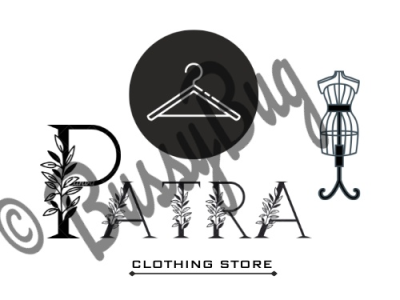 Clothing store logo branding design logo