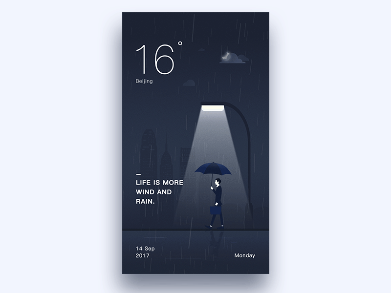 it rains ae animation blackman gif illustrations ps rain ui