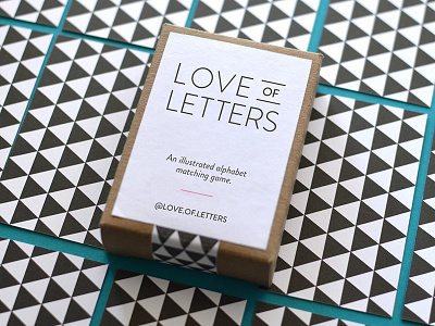 Love of Letters letters packaging typography