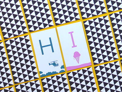 Love of Letters // HI aphabet letters packaging typography