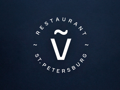 Volna Restaurant alexeymalina branding circle logo restaurant saint petersburg volna wave