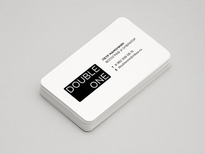 Double One Business Cards