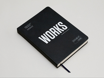 Double One Book book clean double one id identity minimalism portfolio typography works