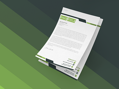 Letterhead design graphic design letterhead