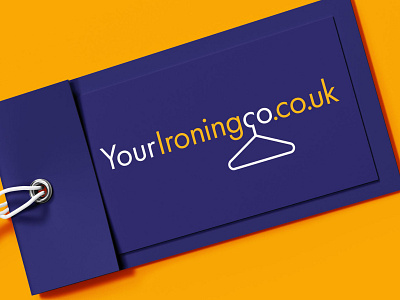 Your Ironing Co. Logo branding logo