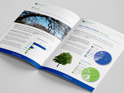 Timber Trade Federation Annual Statistical Review graphic design typography