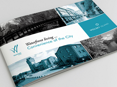 Westleigh Homes Wolsey Island Development Brochure graphic design typography